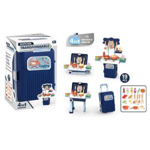 Play Kitchen Set in a Car, 19 pcs