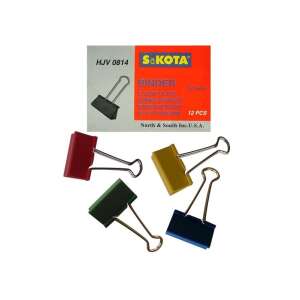 Sakota Clipsuri colorate pentru documente - 12 buc - 51 mm 55642983 - Accesorii de birou