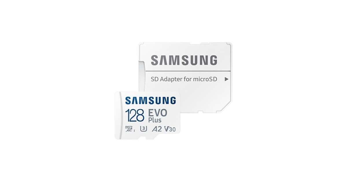 Samsung 128GB SD micro EVO Plus (SDXC Class10) (MB-MC128KA/EU) memória ...