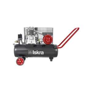Sprężarka powietrza Iskra MB2065/50L z kołami i uchwytem - Sprężarka