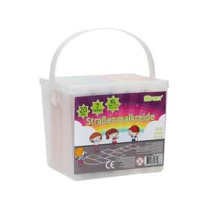 Spirit XL Straßenmalkreide Set, 20 Stück in 7 Farben, im Eimer - Zeichengeräte