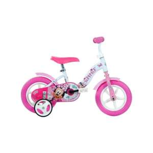 Minnie egér rózsaszín-fehér kerékpár 12-es méretben 84864525 Kerékpárok