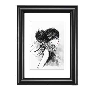 Hama SOFIA 10x15 cm fekete műanyag képkeret - Képkeret