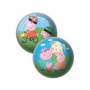 Peppa Pig 15 cm skákacia lopta, s Peppa Pig a jej rodinou - Gumené loptičky