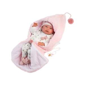 Llorens: Nica újszülött 40cm-es baba rózsaszín pólyában 84744831 LLorens Babák
