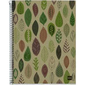 Miquelrius Ecoleaves A5 4x30 Seiten Notizbuch mit Blatt-Muster - Miquelrius Hefte