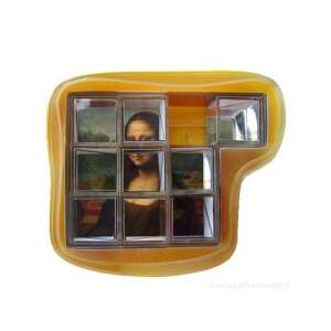 Mirrorkal te és Monda Lisa Logikspiel, Marke Recent Toys, Mona Lisa Bild auf dem Puzzle - Logikspiele