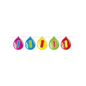 Bunting Balloons 1 Jahr, 10mtr. 55651205 - Luftballons