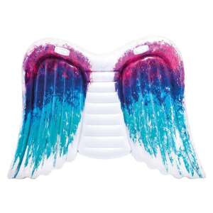 Intex Angel Wings Mat saltea gonflabilă pentru piscină, 251 x 160 cm, albastru, roz, alb - Intex Saltele de plaja