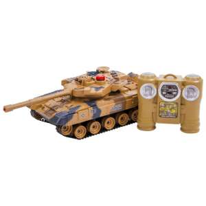 Tank s diaľkovým ovládaním, vojenská hračka, RC tank, hračka tank, maskovanie, realistický, zvukové efekty, svetelné efekty, dymové efekty, 2,4 GHz - Nonbrand Vozidlo na diaľkové ovládanie