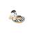 Bestway zebra swim ring for kids, inflatable pool float for toddlers, animal swim ring