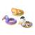 Bestway toucan, monkey, and zebra swim rings for kids, inflatable pool floats for toddlers, animal swim rings