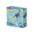 Bestway inflatable pool float, blue color, woman relaxing on it