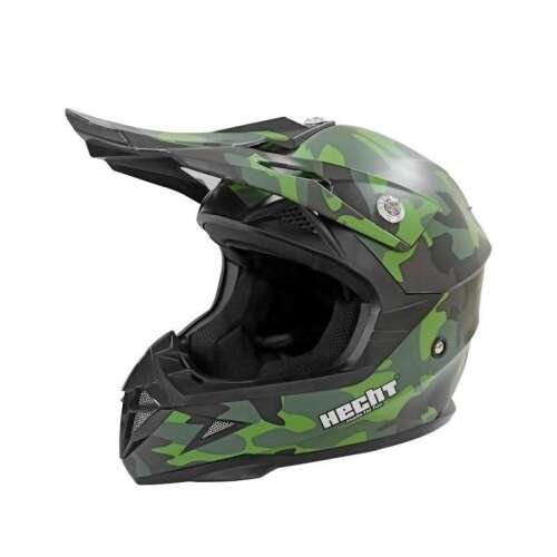 HECHT Camo Motocross Bukósisak L-es méret, Terep Védőfelszerelés - Hecht