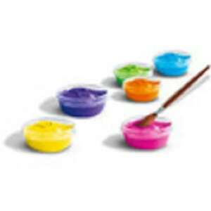 SES Creative Trendy Farbe, 6 Farben, Temperafarben-Set für Kinder, waschbar - Schreibwaren & Schreibmaterial