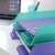 Esselte ColourBreeze Lavender A4 Folder in a desk organizer