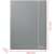 Esselte ColourBreeze Grey A4 Folder with dimensions