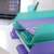 Esselte ColourBreeze Lavender A4 Folder in a desk organizer