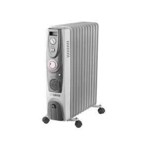 Iskra YL-B07FT-11 Ölradiator mit 11 Rippen, 24-Stunden-Timer, 3 Heizstufen, Ventilator und Überhitzungsschutz - Iskra