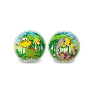 Mondo Toys BioBall s dinosaurami, 23cm nafukovacia gumová lopta, zelený a sivý dizajn dinosaura - Gumené loptičky