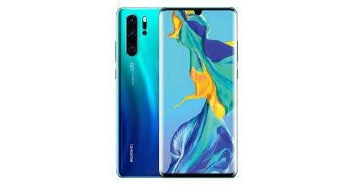 Huawei P30 Dual Sim 128GB - Aurora Blue | Pepita.hu