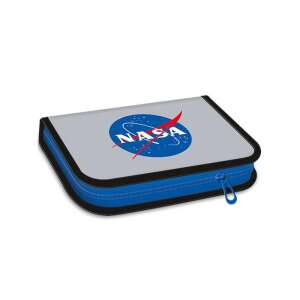NASA szürke kihajtható tolltartó cipzárral, 13x19x4cm - Ars Una Tolltartó