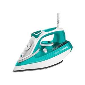 Iskra SL-6006 parna glačala, 3000W, tirkizna i bijela, profesionalni superglide efekt - Parni Čistač, Šivaća mašina, Parni generator, Parno glačalo, Pegla i Stroj za čišćenje