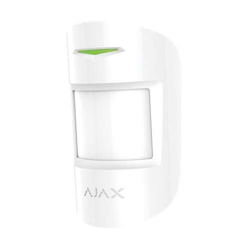 Senzor de mișcare combinat Ajax MotionProtect Plus WH wireless PIR+MW alb
