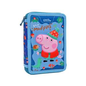 Peppa Pig Mud Pies penar cu două niveluri cu o varietate de articole școlare - Peppa Pig