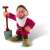 Grumpy the Dwarf figure from Disney's Snow White and the Seven Dwarfs, holding a shovel, Bullyland