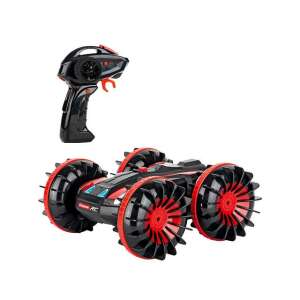 Carrera RC All-Terrain Kaszkadőr és Vízi járgány 1/16 méretarányú távirányítós autó, fekete piros kerekekkel - Carrera