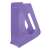 Esselte ColourBreeze A4 magazine file, lavender, transparent, made in Europe