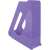 Esselte ColourBreeze A4 magazine file, lavender, transparent, made in Europe