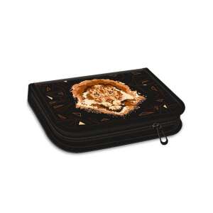 Ars Una Honor of the Wild oroszlános tolltartó, fekete geometriai mintával - Ars Una Tolltartó