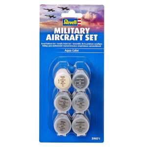 Revell Militärflugzeug-Set, 6-teiliges Acrylfarben-Set für Modellflugzeuge - Acryl-Farben