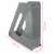 Esselte ColourBreeze A4 magazine file, grey transparent, dimensions