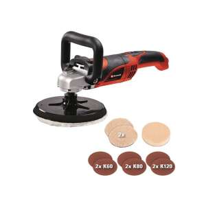 Einhell CC-PO 1100/1E Elektropolitur mit Schleifscheiben und Polierhauben - Einhell