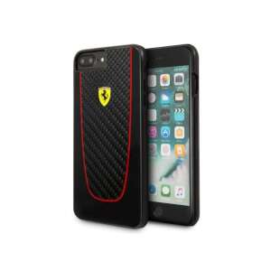 Ferrari SF Pit Stop iPhone 7 Plus valódi karbon kemény fekete tok - Ferrari Telefontok