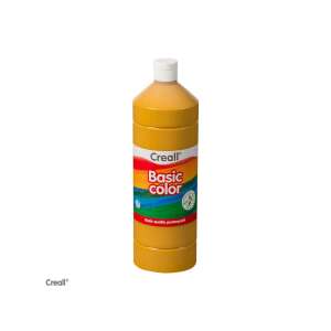 Creall Basic Color Okkersárga Tempera Festék, 1 Liter - Creall