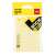 Deli Stick Up Poznámky na prácu, 76x101mm, 100 listov, linkované, žlté