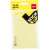 Deli Stick Up To-Do Notizen, 100 Blatt, liniert, gelb, 152x101mm