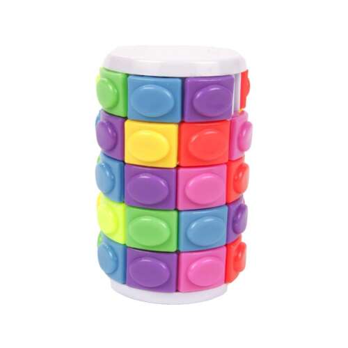 Colorful rotating logic puzzle toy for kids, Tekerős logikai játék