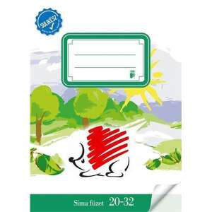 Bilježnica ICO Süni Sulikész A5, glatka, 32 stranice, s dizajnom ježa - ICO