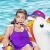 Unicorn swimming rubber 119x91cm 55667755