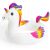 Unicorn swimming rubber 119x91cm 55667755