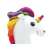 Bestway Float'n Fashion Unicorn Inflatable Pool Float, close-up of unicorn head