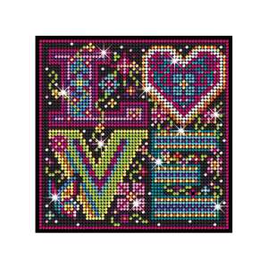 Diamond Painting Kit - Love inscription