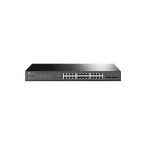 TP-Link TL-SG2428P 24 portos Gigabit PoE+ menedzselt switch - TP-Link