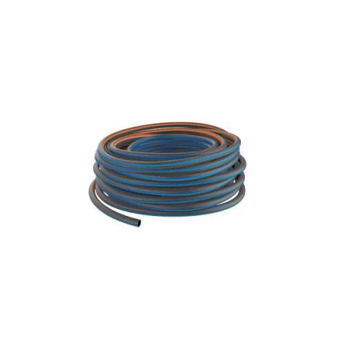 Fiskars 30 meter garden hose, 13 mm (1/2 inch), blue and black