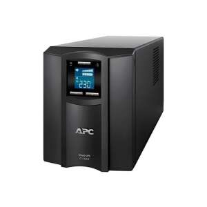 APC Smart-UPS C 1000VA LCD unterbrechungsfreie Stromversorgung, schwarz, Vorderansicht - APC